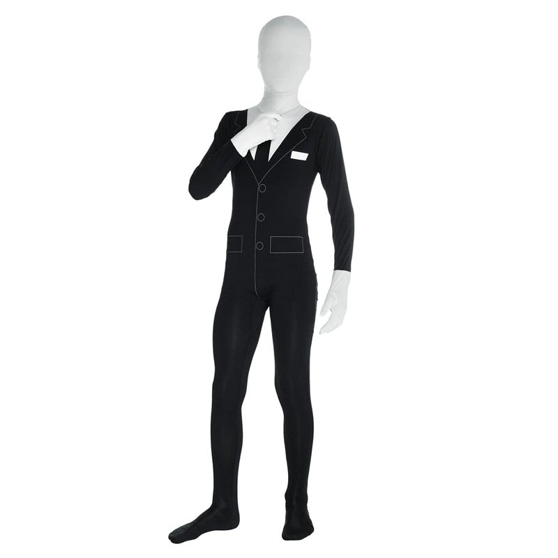 مورفسوتس زي Morphsuits Slender Man Kids Morphsuit - مقاس كبير 4'6-5' (137سم-152سم) (KPSML) - Image 4